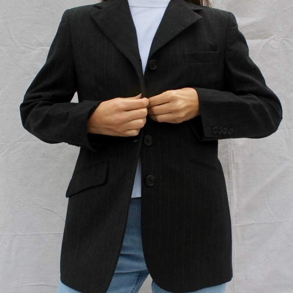 Vintage Ralph Lauren pinstripe blazer - Picture 1 of 5